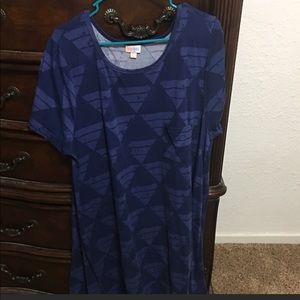 3XL - Lularoe - Navy Blue - Carly - Gently Used